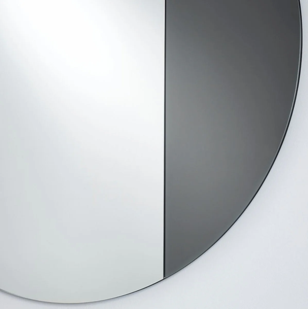 Casa Padrino espejo de lujo gris humo 96 x H. 96 cm - Muebles de Dise?o y Accesorios