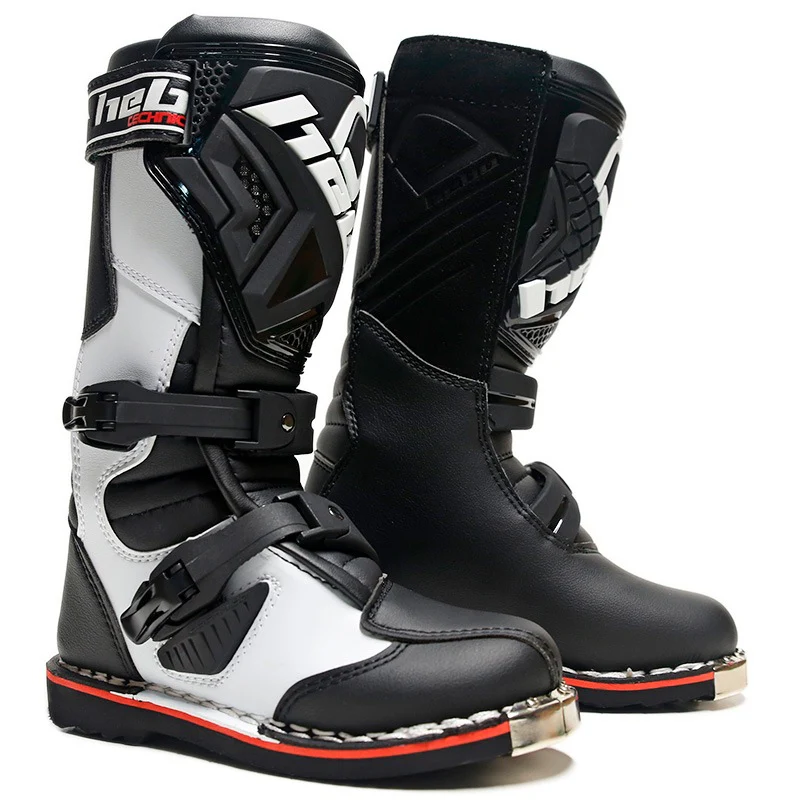 BOTAS CROSS HEBO TECHNICAL 2.0 JUNIOR MX - INFANTIL BLANCO