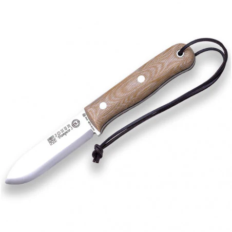 Joker Grandfather abedul rizado - Cuchillo de supervivencia y bushcraft