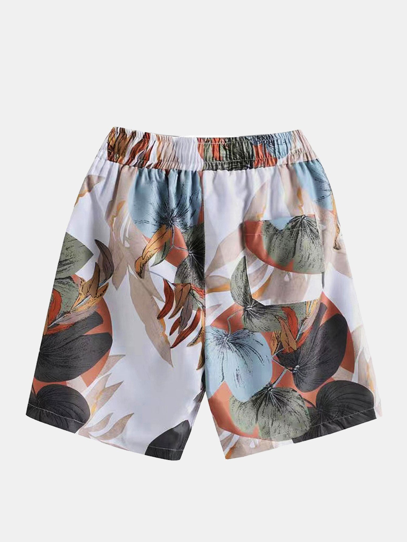 Tropical Print Shirt & Shorts