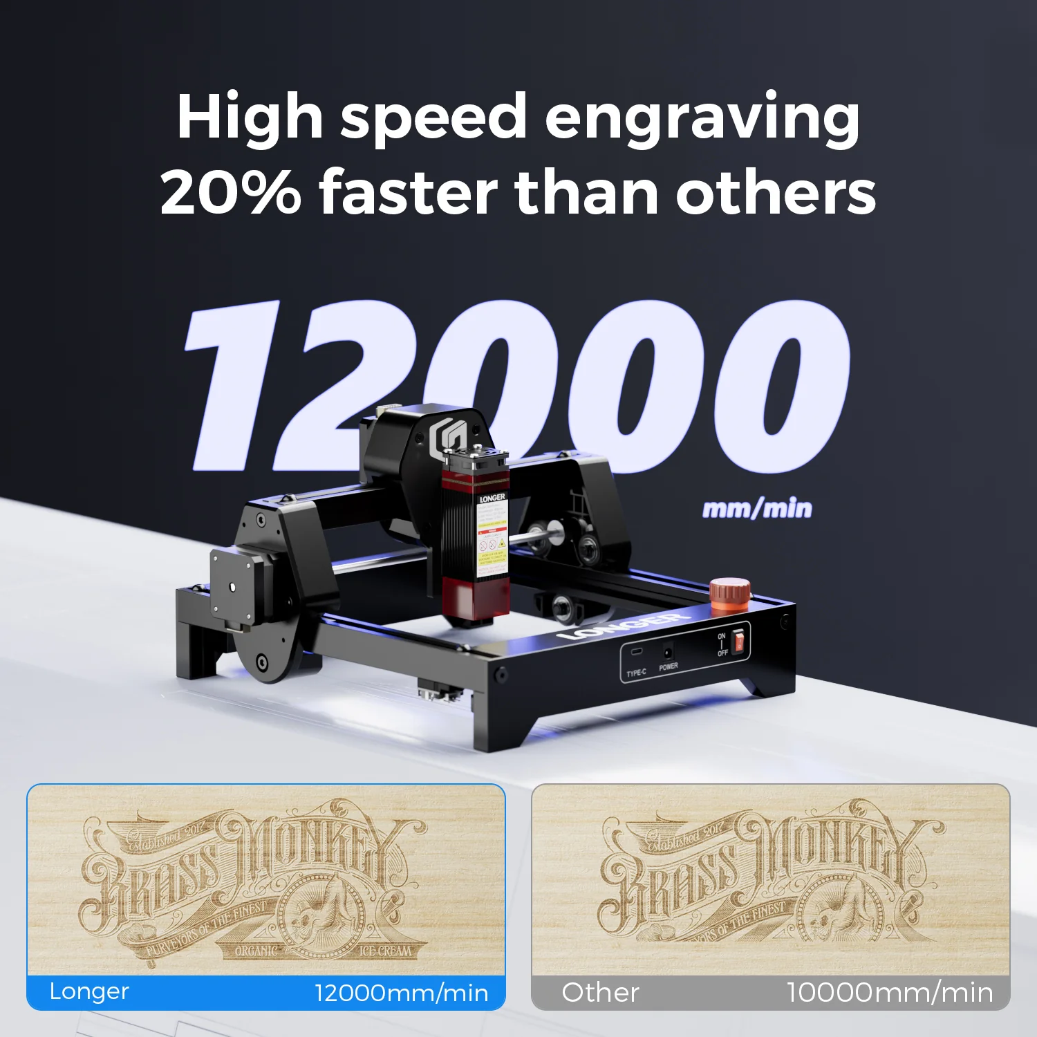 Longer RAY5 Mini Laser Engraver