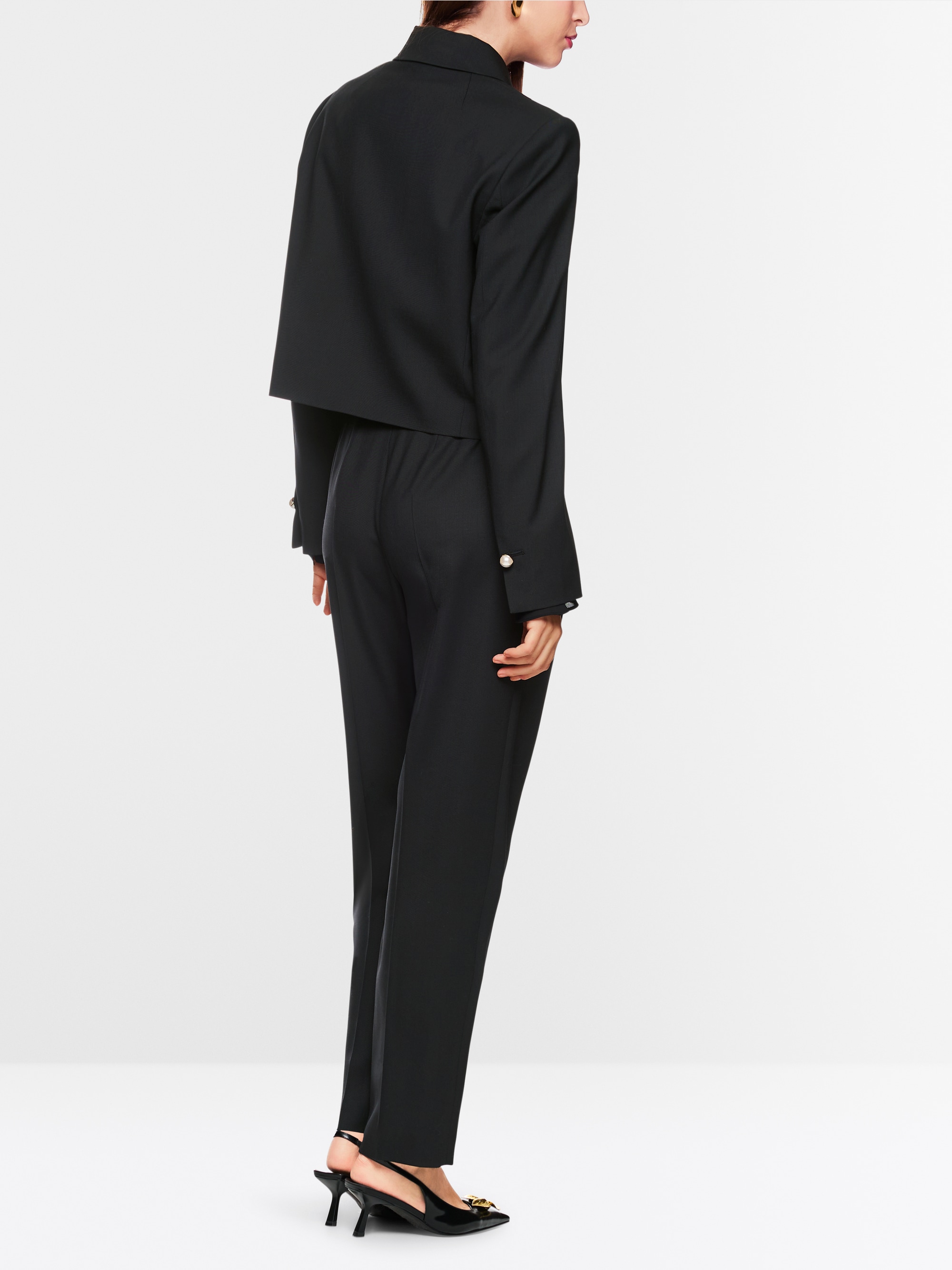 Marc-Cain Elegant jacket with pearl buttons