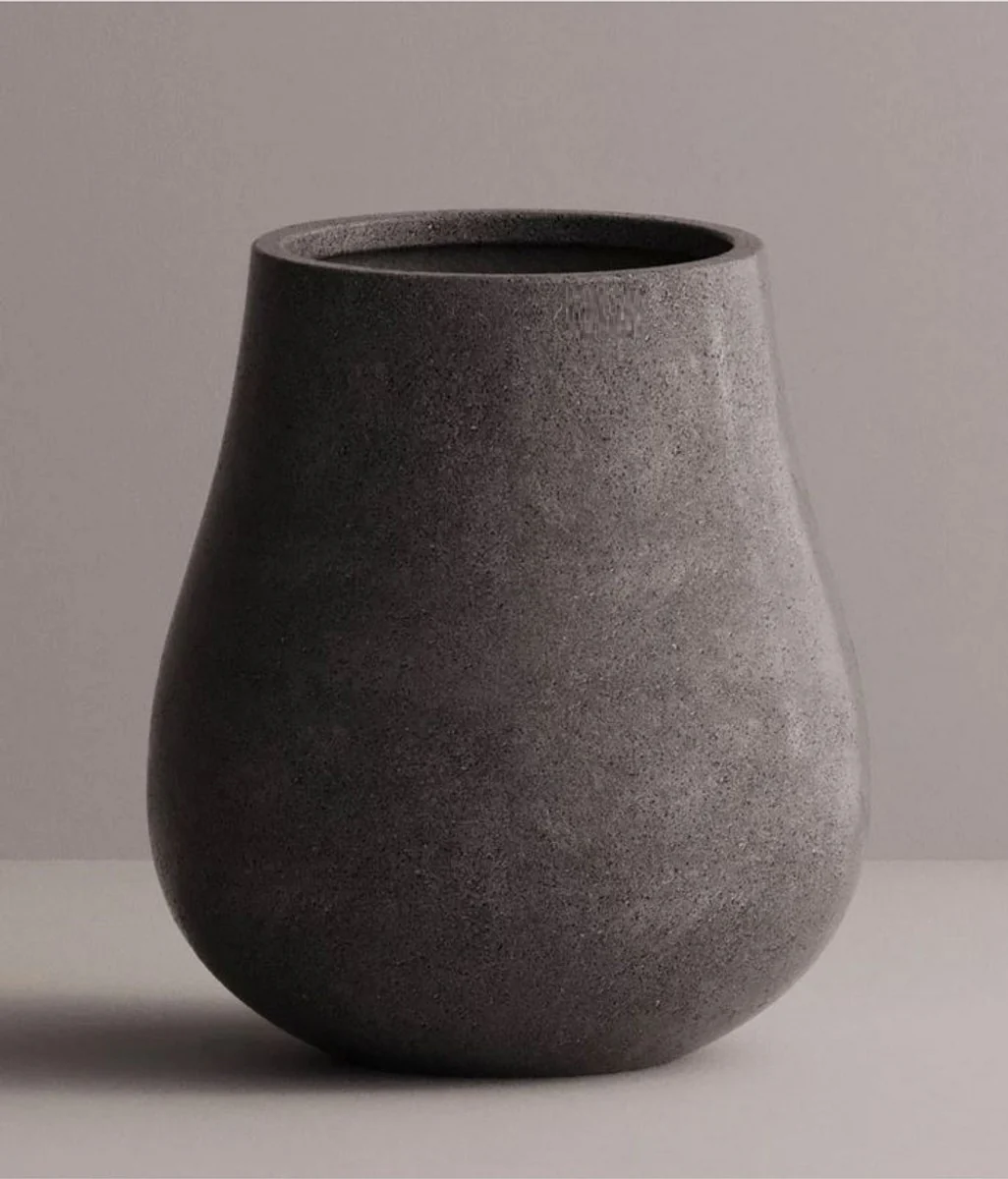 Casa Padrino maceta de hormig¨®n de decoraci¨®n de jard¨ªn XXL de lujo antracita ? 88 x A. 100 cm