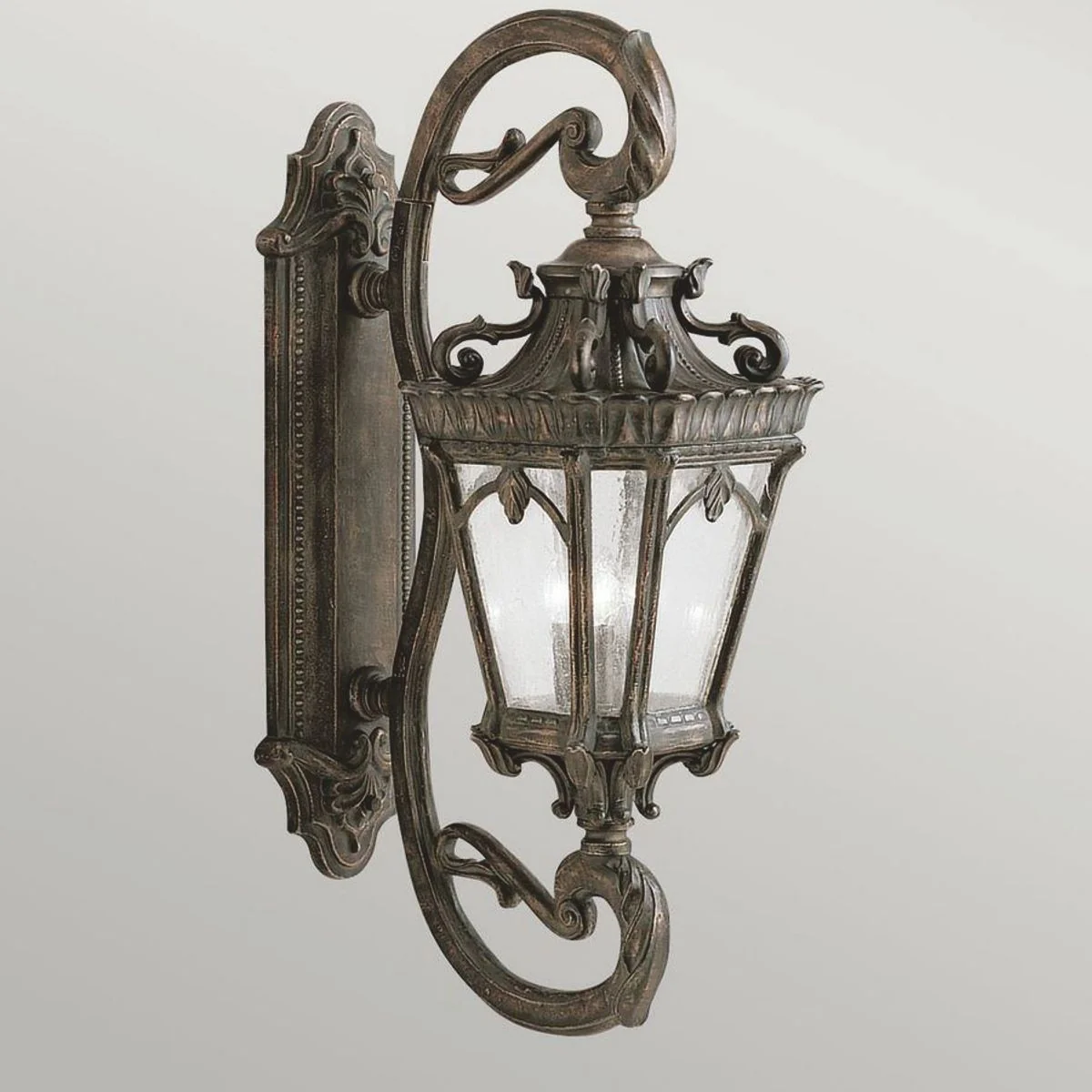 Casa Padrino l¨¢mpara de pared de exteriores barroco bronce antiguo A. 95,9 cm - Iluminaci¨®n exterior