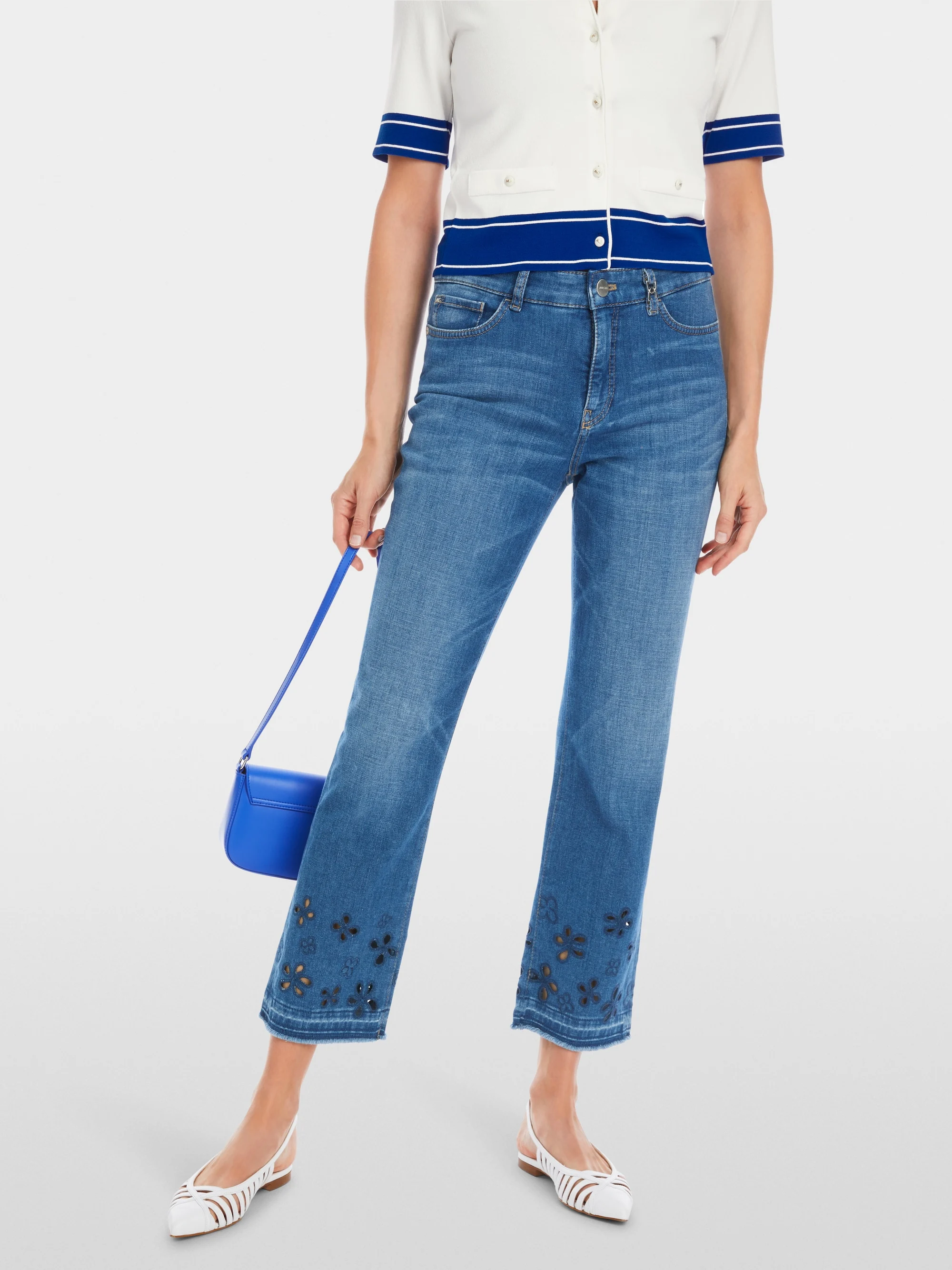Marc-Cain FORLI Rethink Together denim trousers