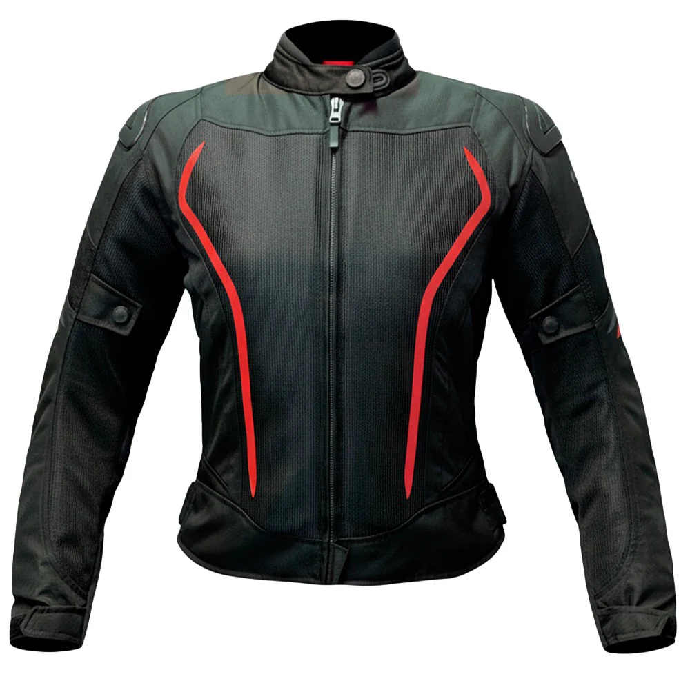 CHAQUETA 4 ESTACIONES OUT DIVINE LADY - NEGRO / ROJO