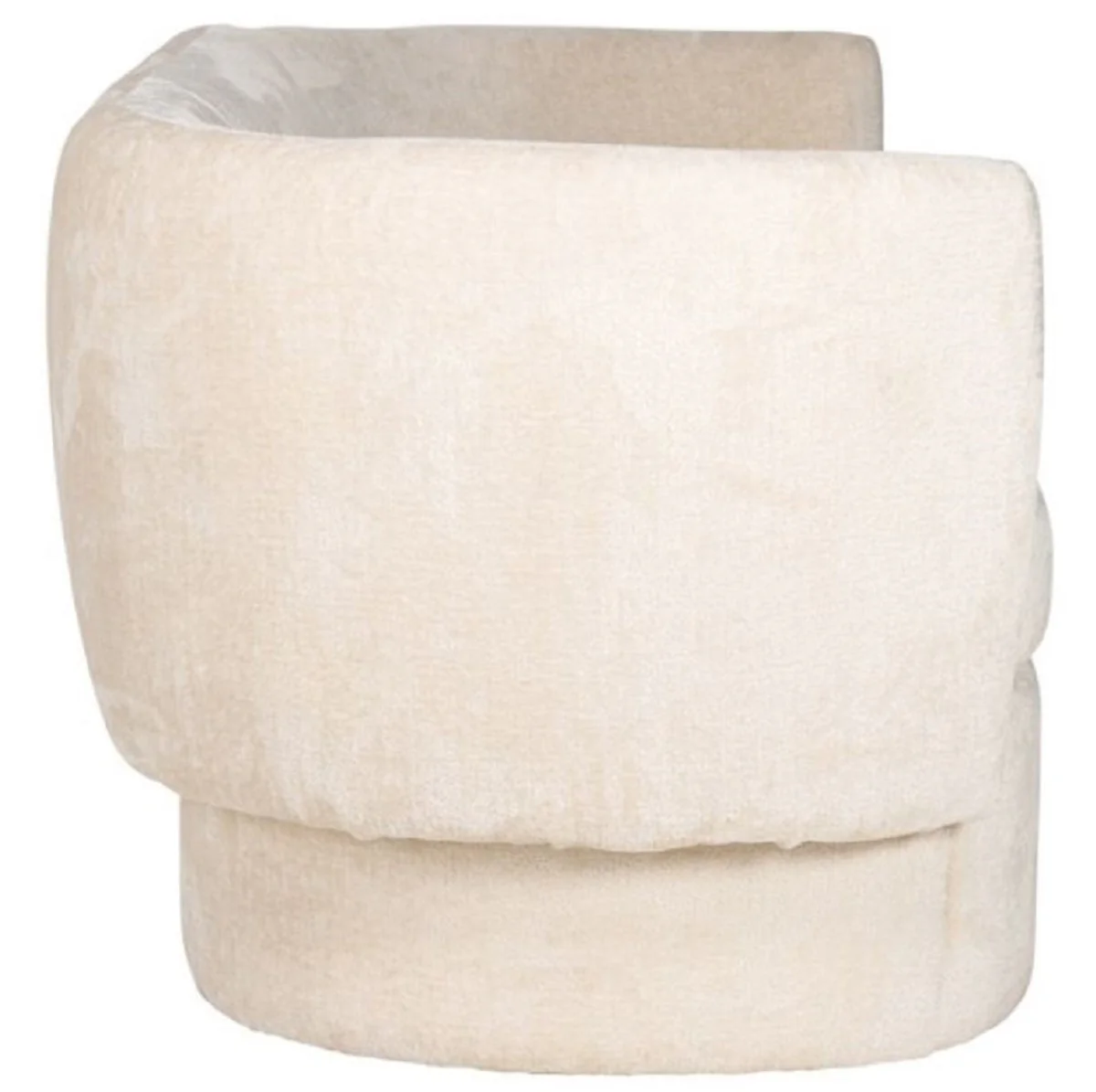 Casa Padrino sof¨¢ de lujo blanco 210 x 85 x A. 73 cm - Sof¨¢ de sal¨®n - Muebles de sal¨®n - Muebles de lujo - Interior de sal¨®n - Interior de lujo - Calidad de lujo