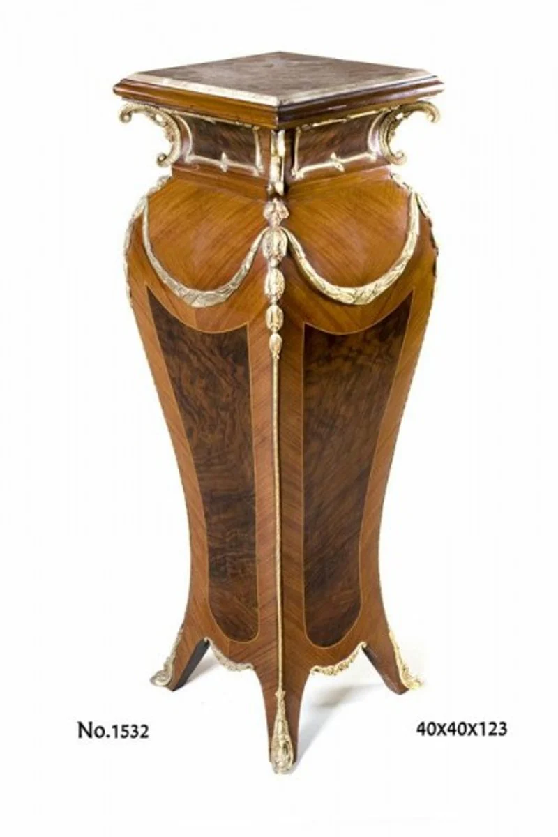 Casa Padrino baroque column 40 x 40 x H. 123 cm - limited edition