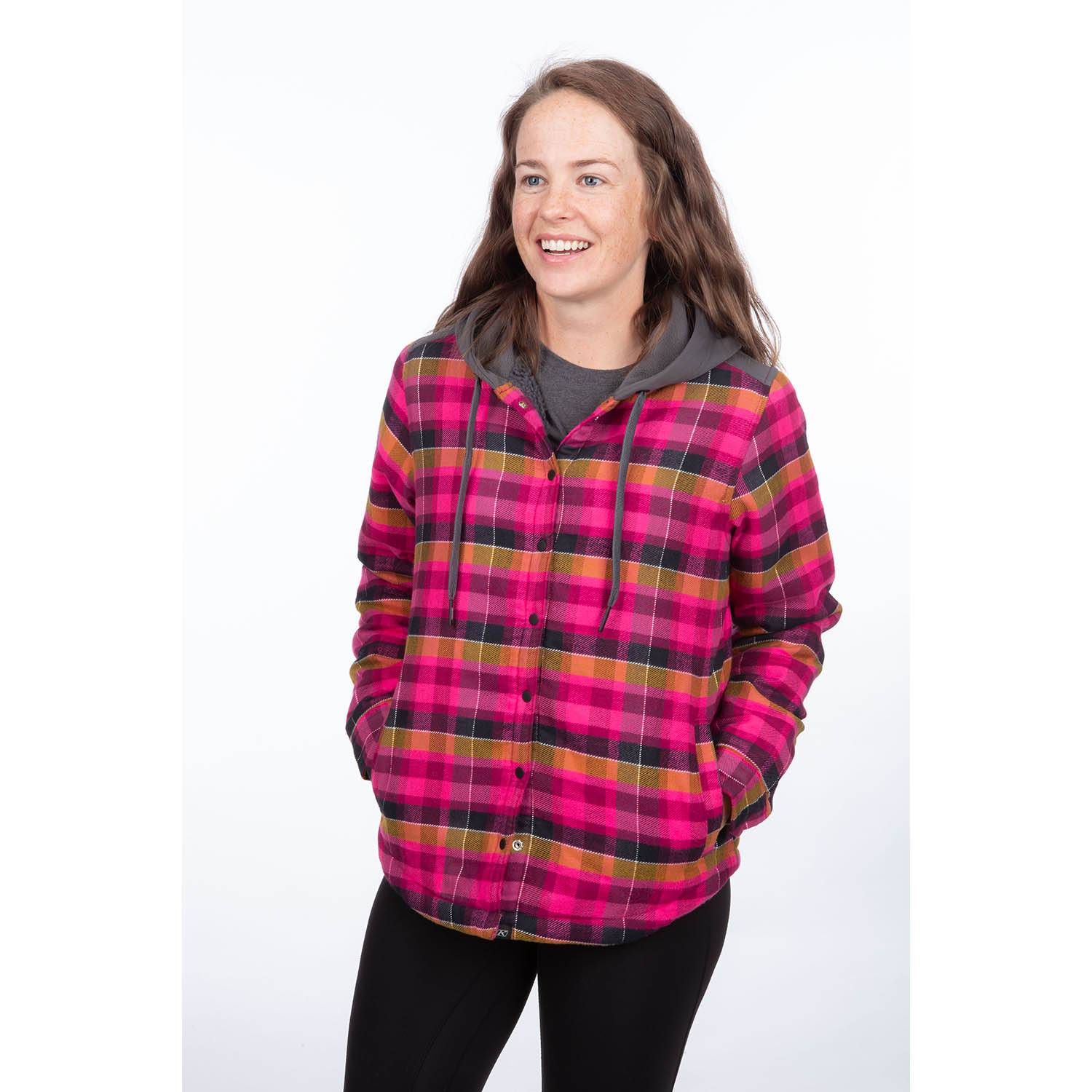 Big Sky Fleece Lined Flannel Hoodie