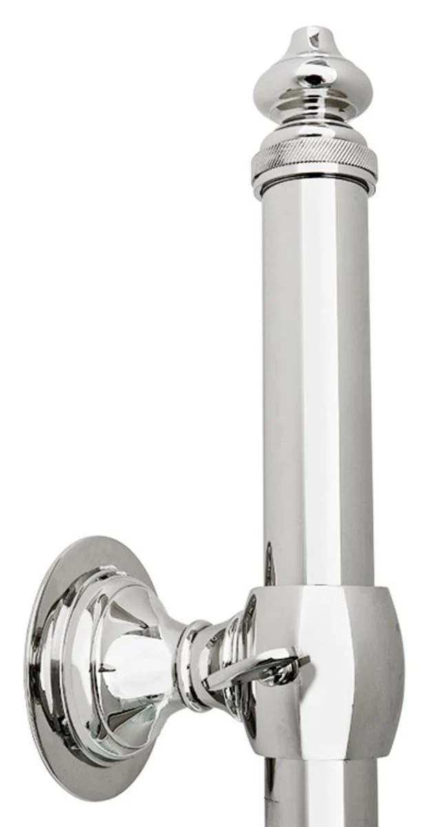 Casa Padrino dise?ador de doble pared plata plataforma 220 x 41 x H. 240 cm - muebles de sala de lujo