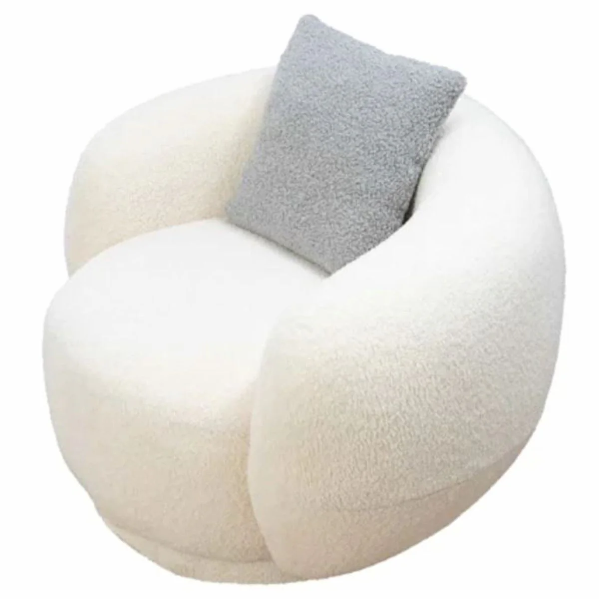 Casa Padrino sill¨®n de sal¨®n y hotel de lujo blanco 110 x 90 x A. 75 cm - Muebles de lujo