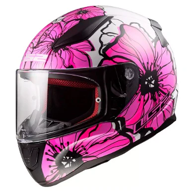 CASCO LS2 FF353 RAPID II POPPIES ROSA