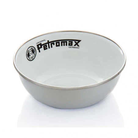 Petromax Enamel Bowl Set - Pack 2 cuencos esmaltados blancos