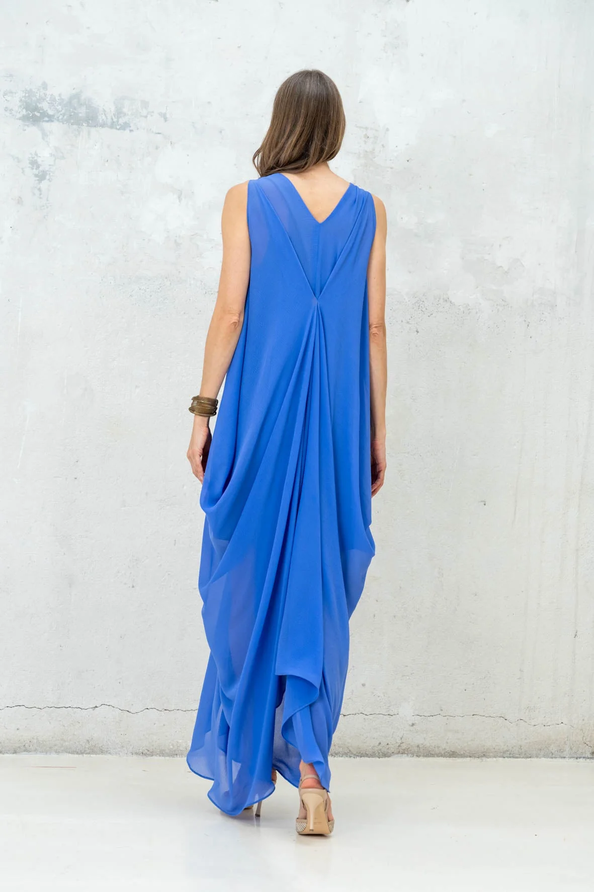 Rivera-spain Vestido Helena azul