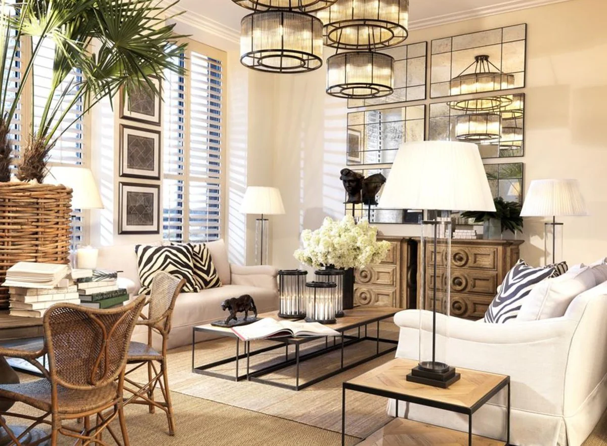 Gabinete de la Casa Padrino con 3 cajones marrón claro - calidad de lujo