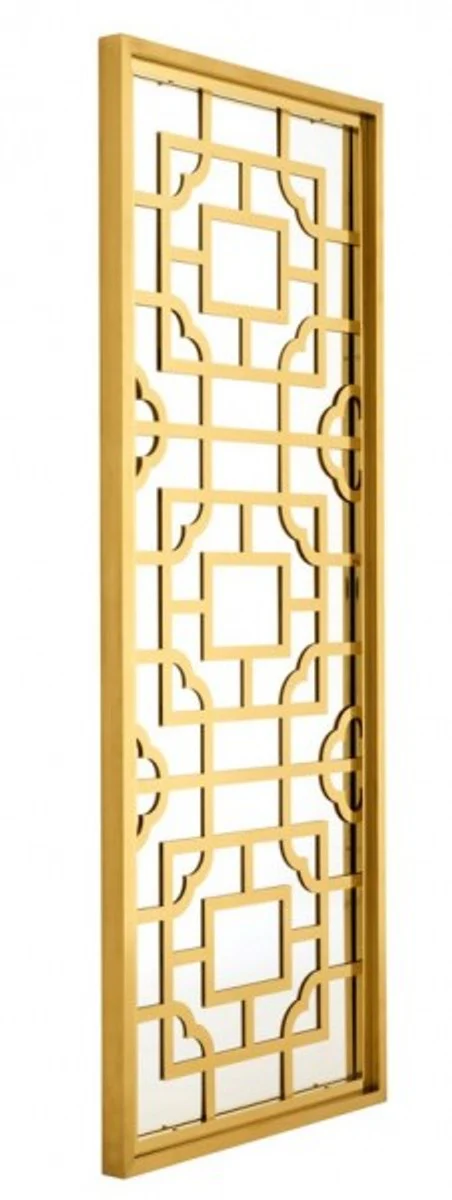 Casa Padrino Luxury Design wall mirror gold 220 x 85 cm - Luxury Hotel Collection