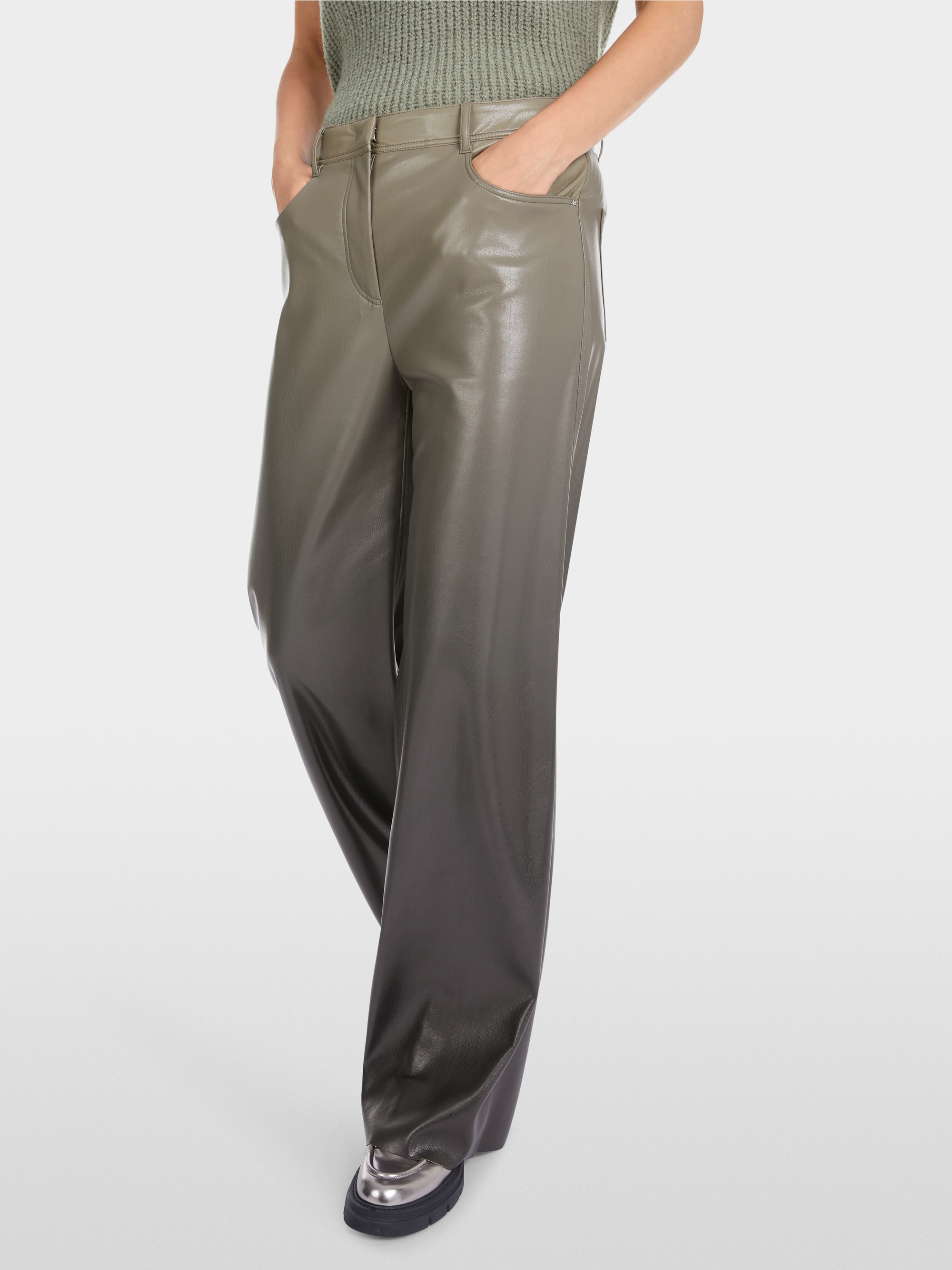 Marc-Cain WARRI fun leather trousers