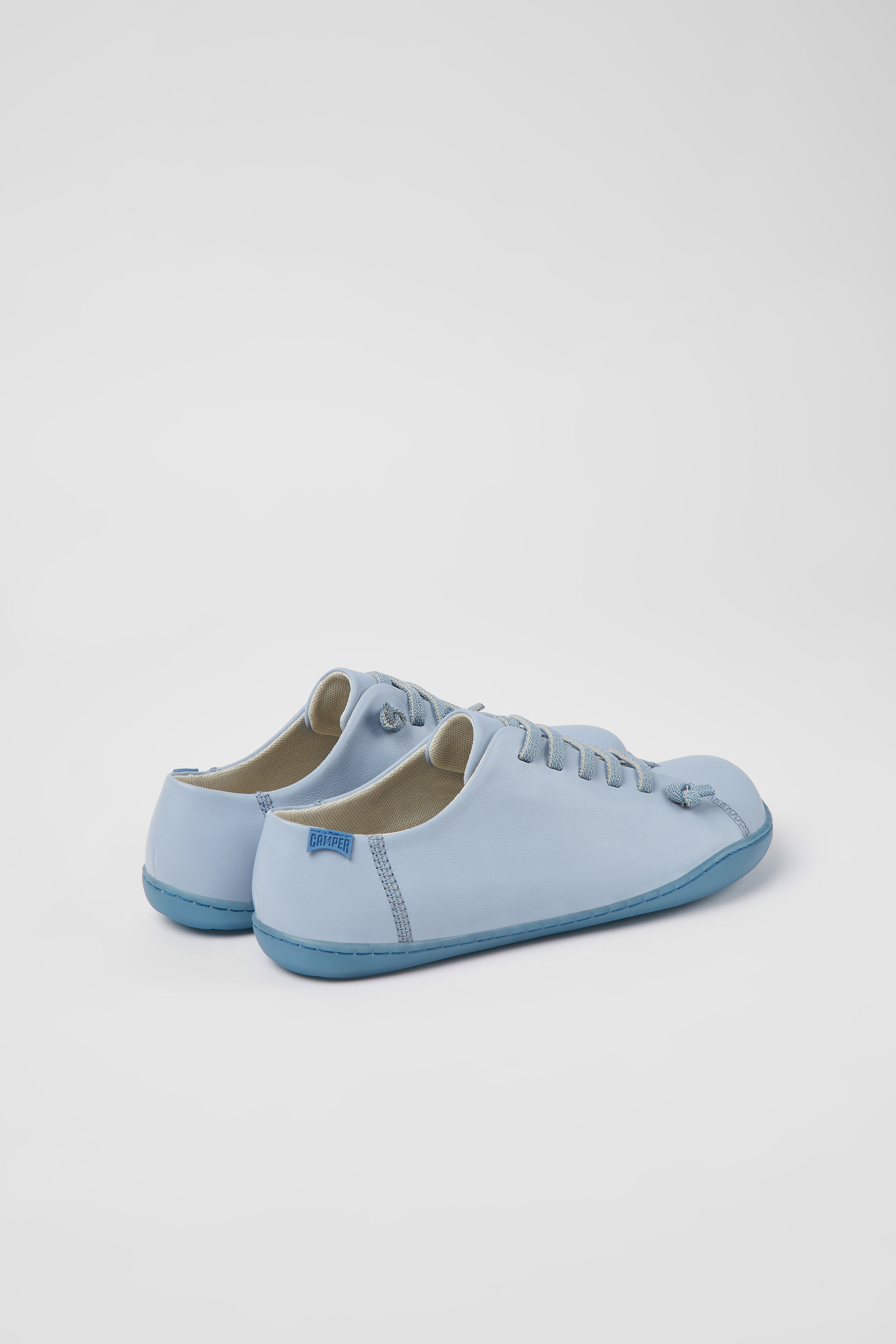 Peu - Blue leather shoes for women