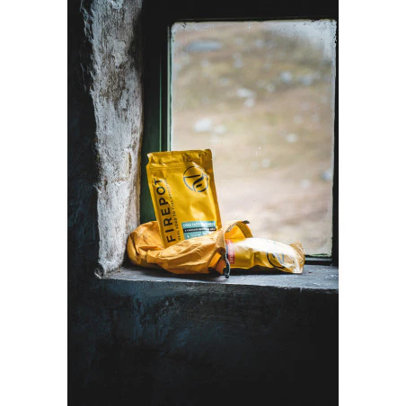 Ración Fideos de arroz picantes con cerdo Firepot - Comida deshidratada