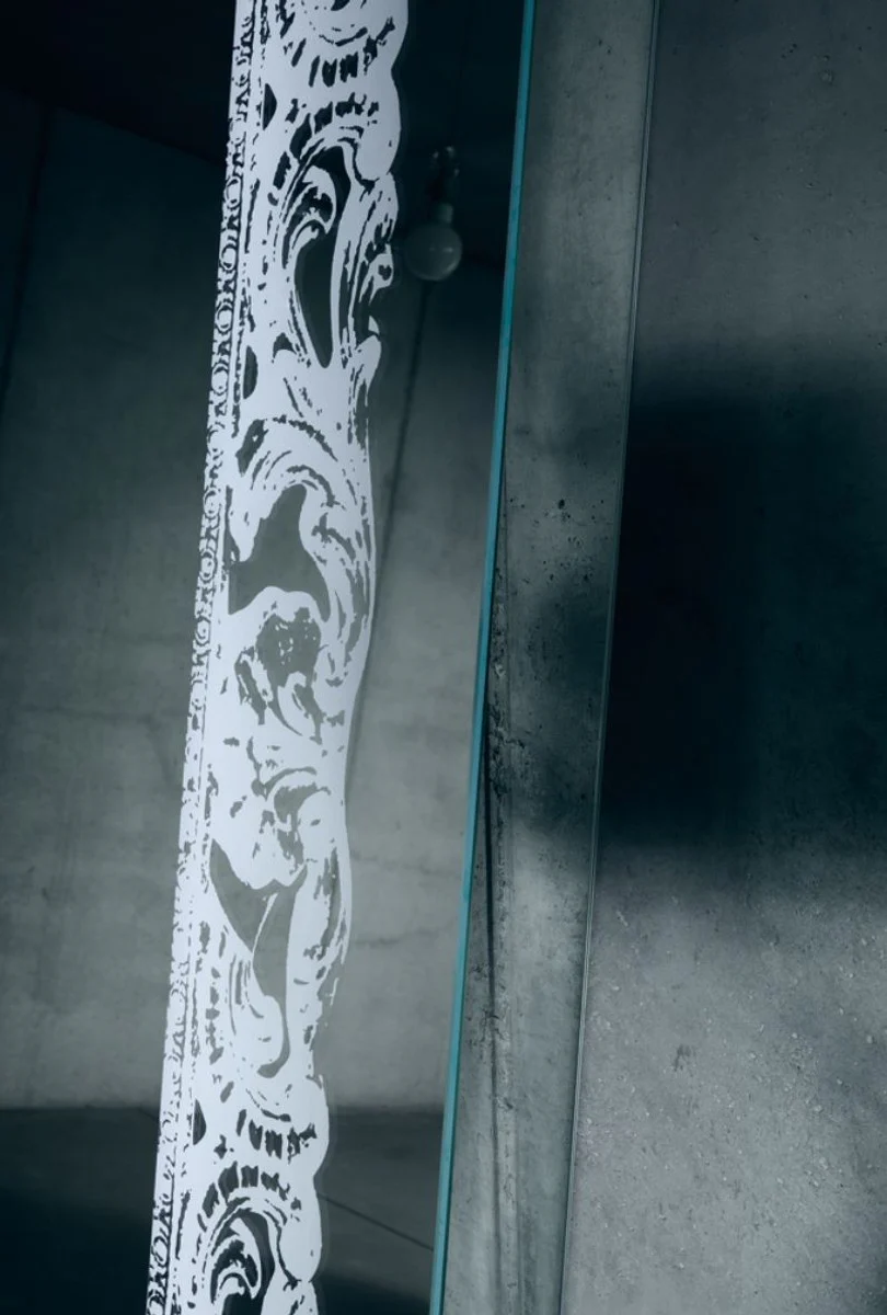 Casa Padrino espejo de lujo con luz y control remoto 107 x H. 182 cm - Calidad de Lujo