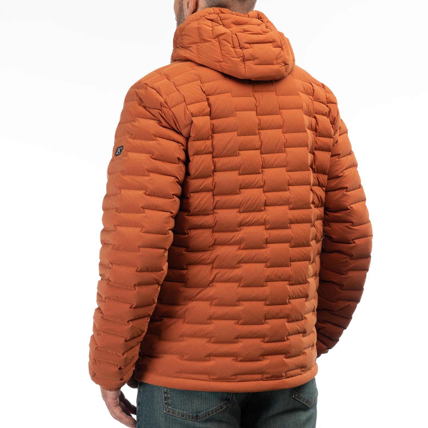 Boulder Stretch Down Hooded Jacket