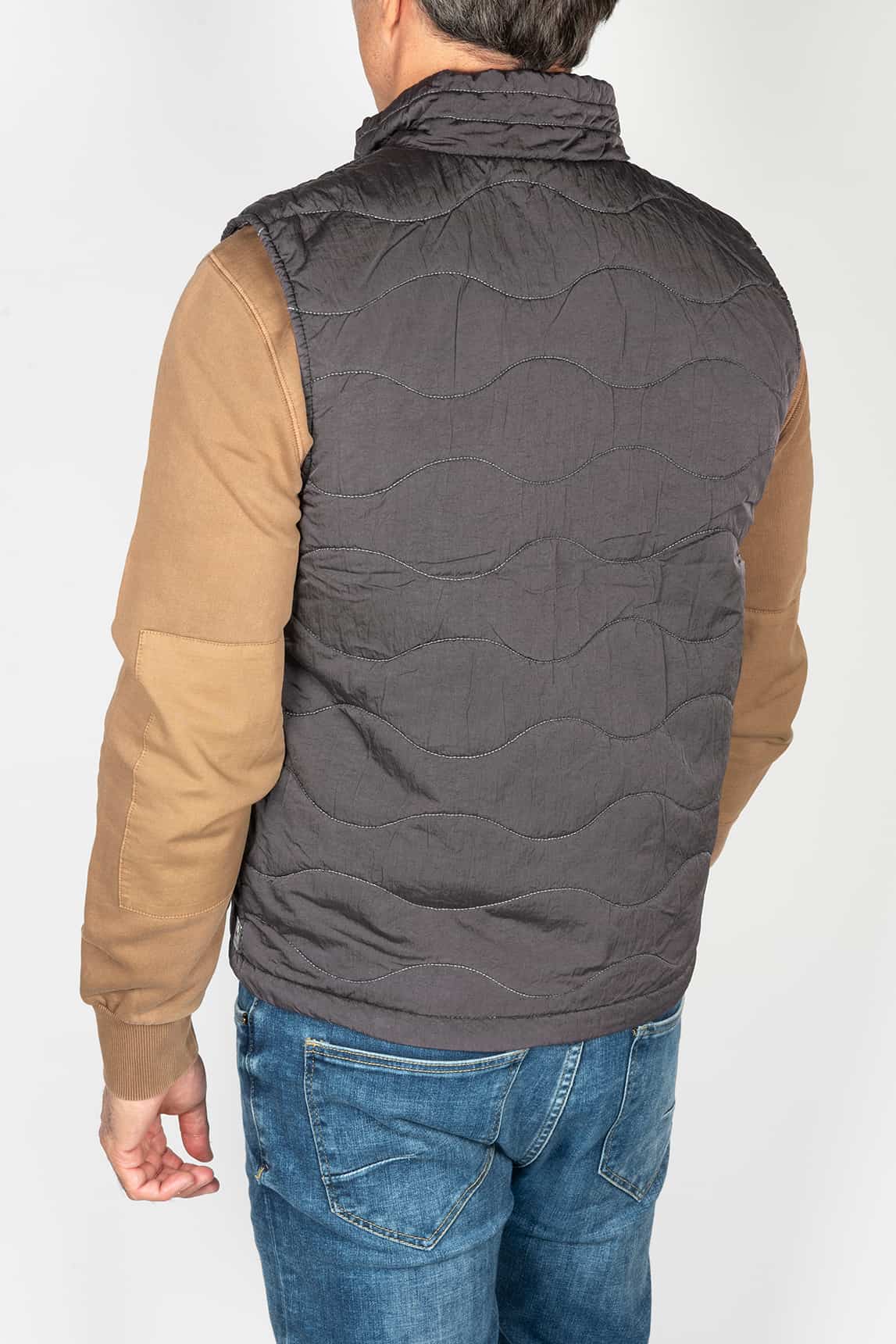 Rivera-spain Chaleco Keeling acolchado antracita