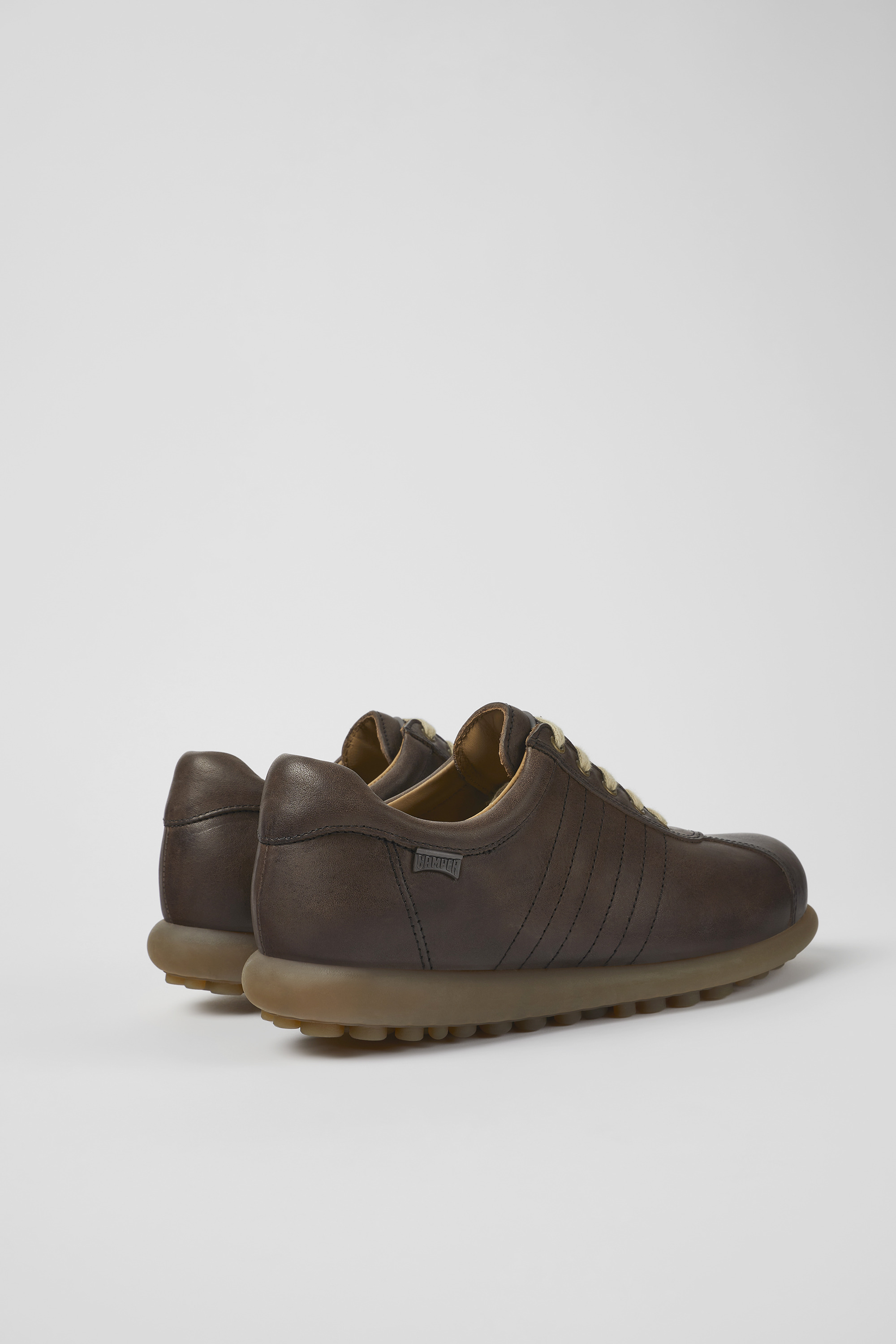 Pelotas - Brown vegetable tanned leather shoes for women