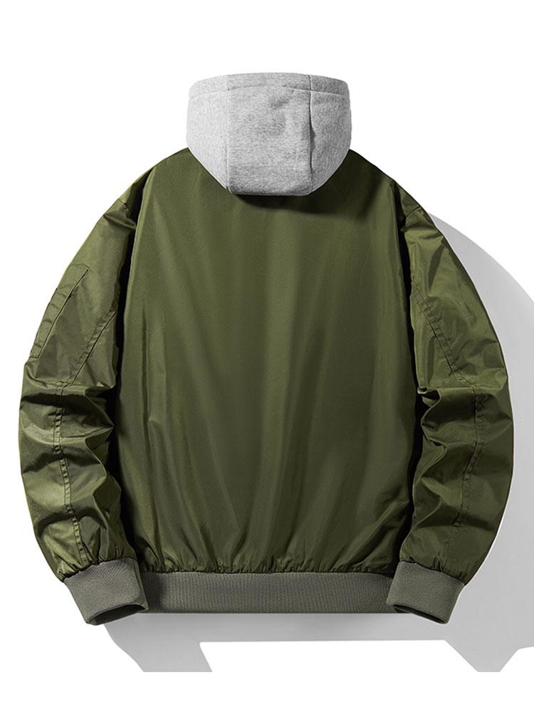 Hooded Bomber Jacket