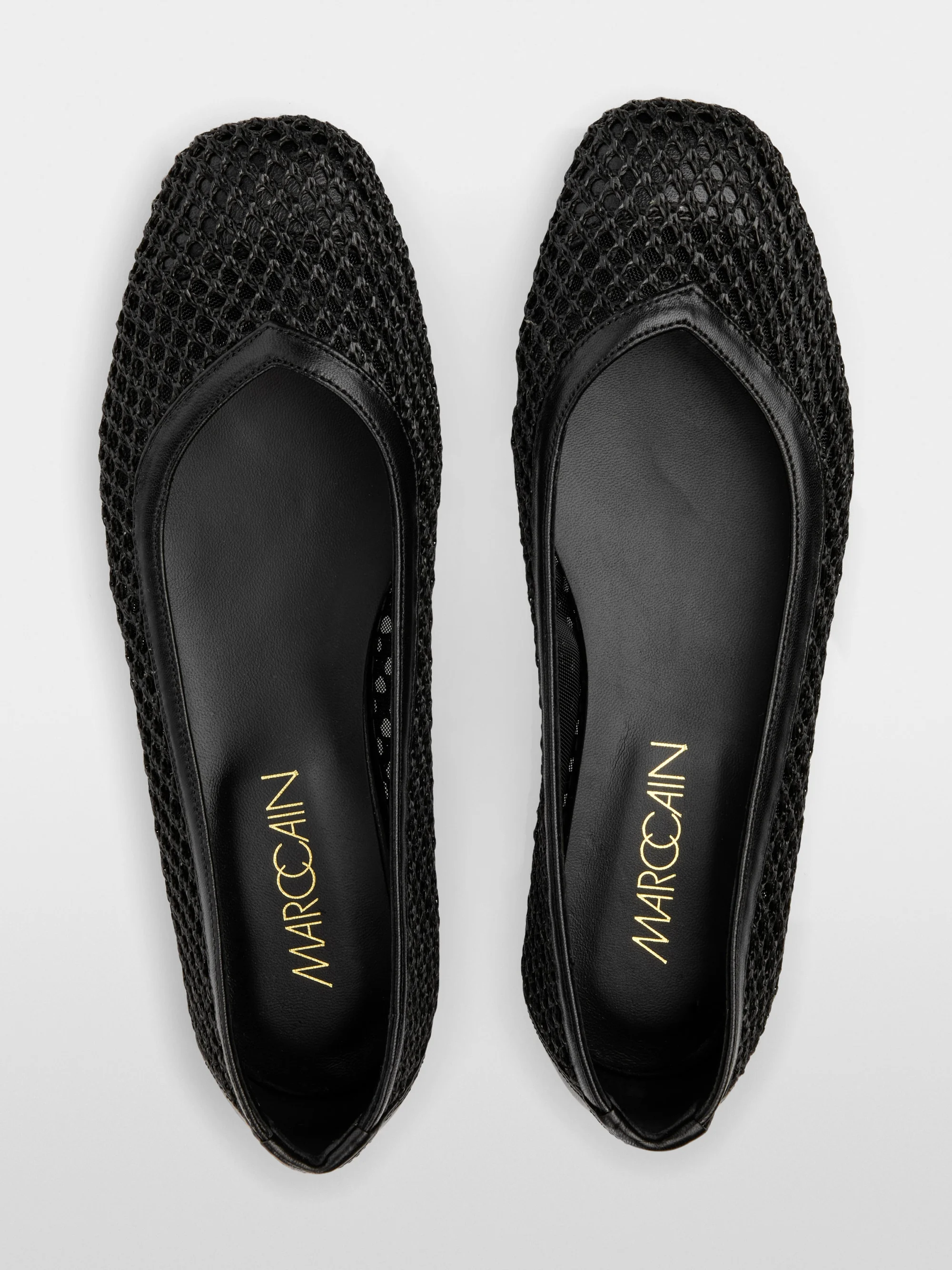 Marc-Cain Ballerinas in mesh look