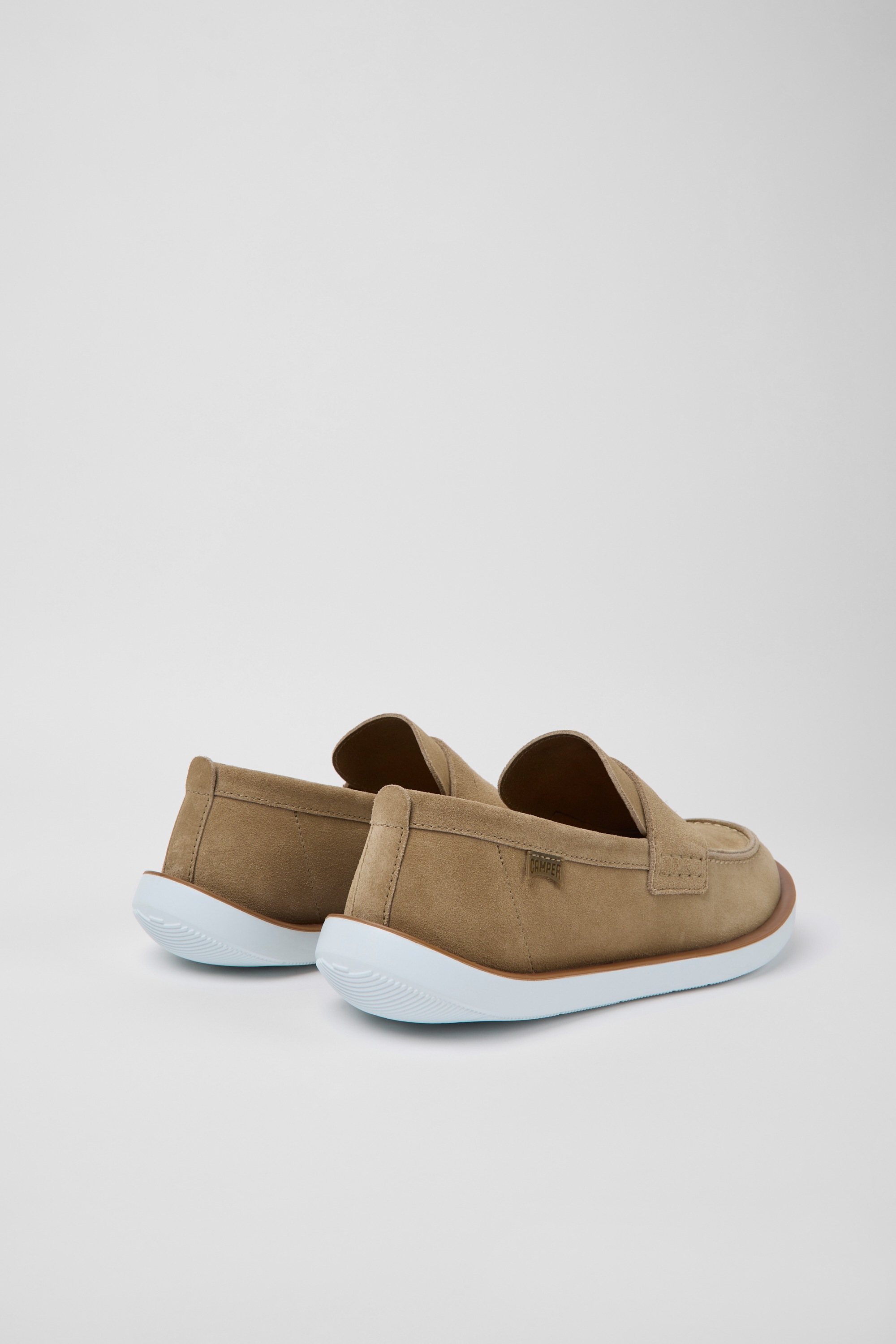 Wagon - Beige nubuck shoes for men