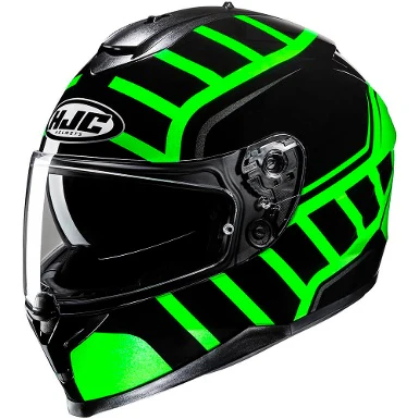 CASCO HJC C70N HOLT - NEGRO / FLUOR