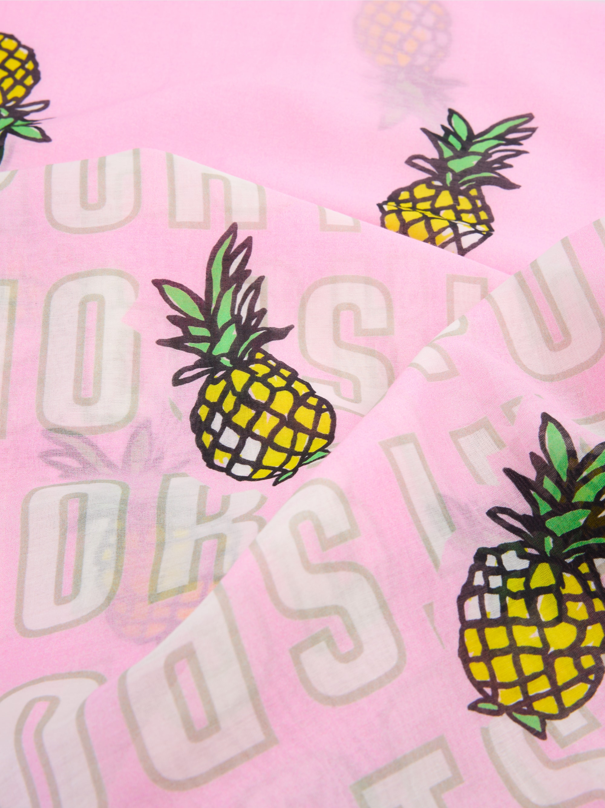 Marc-Cain Fine scarf with pineapple print