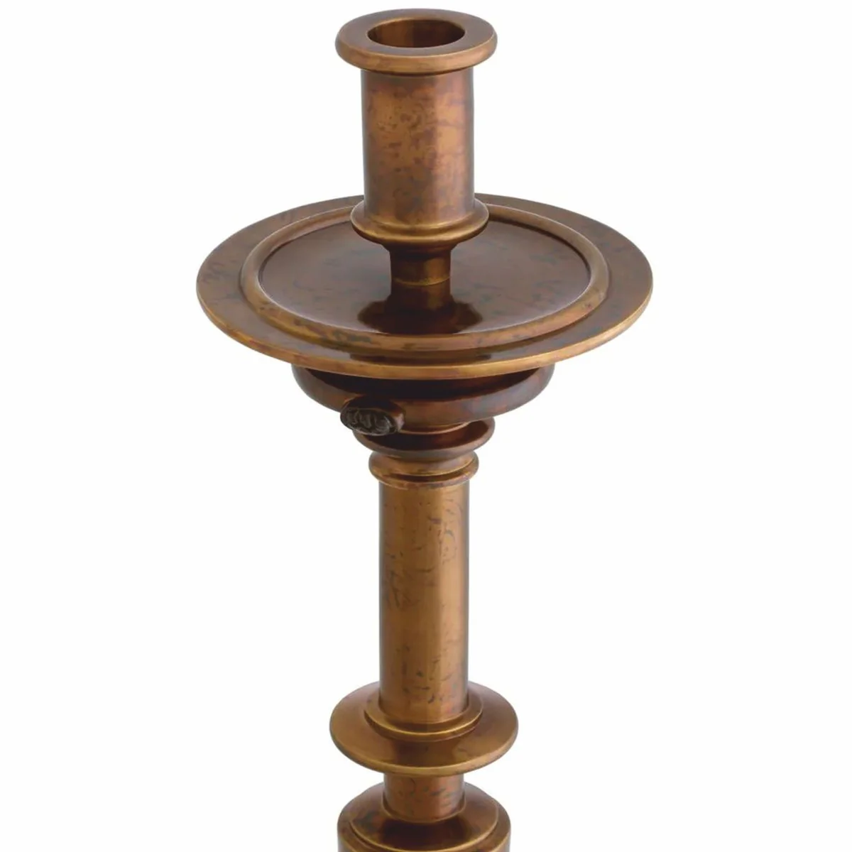 Luxus Barock Kerzenständer Antik Gold H. 39,5 cm - Barock Deko