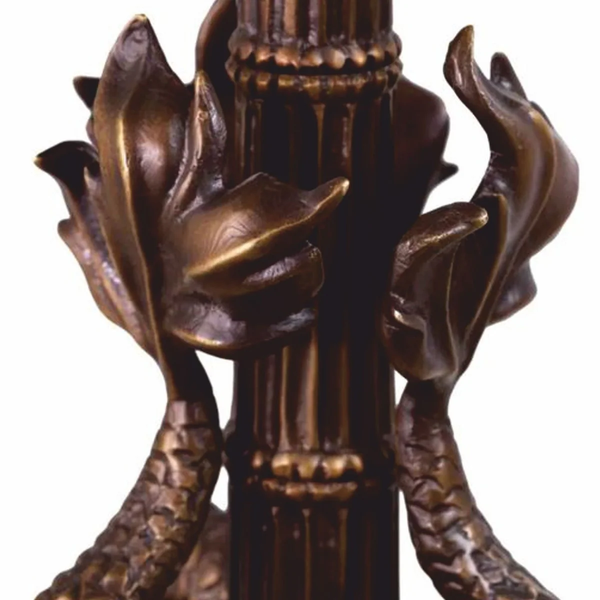 Luxus Barock Kerzenleuchter Bronze H. 68 cm - Barock Deko Accessoires