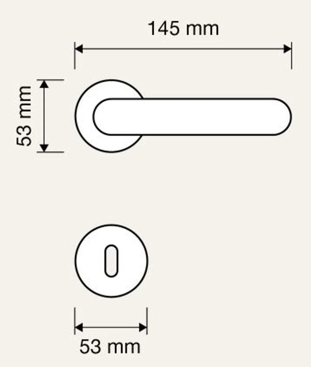 Luxus Barock Türklinken Set Gold 14,5 x H. 5,3 cm - Türgriff Set mit Swarovski Kristallglas