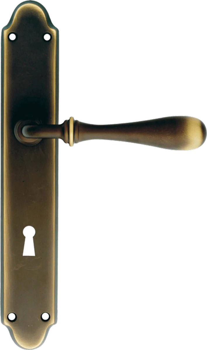 Barock Türgriff Set Französischer Antik Stil - Messing Türklinken - Made in Italy