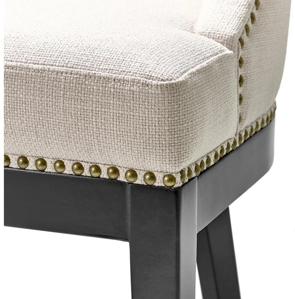 Designer Esszimmerstuhl Naturfarbig - Luxus Qualität