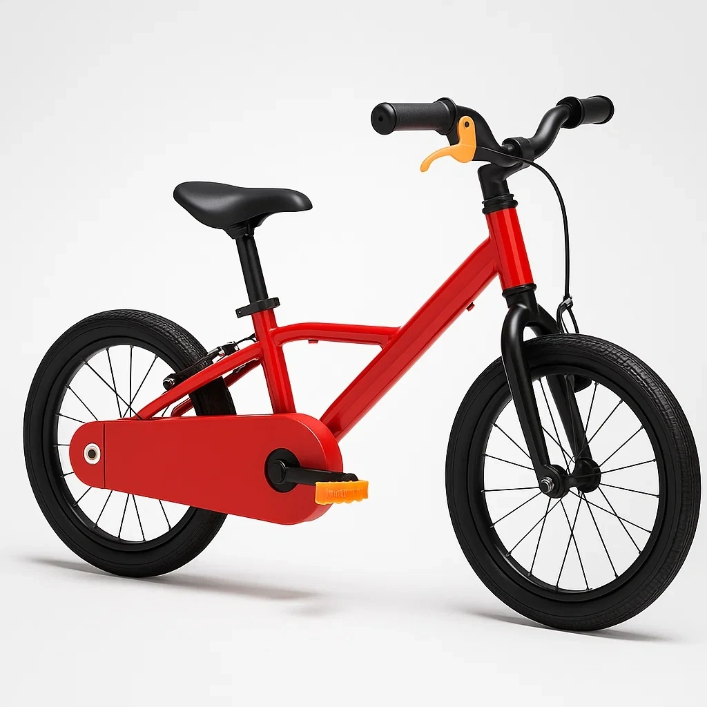Kinderfahrrad 14 Zoll Rot 3-5 Jahre - zEJlaVIo10YY