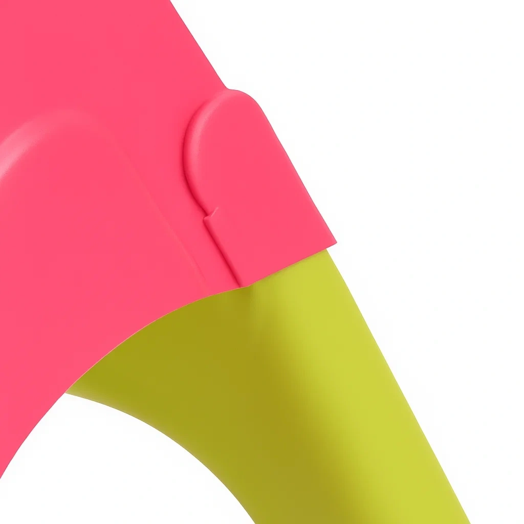 Rosa Rutsche 120x38x72 cm für Kinder von 2 bis 5 Jahren, faltbar - ryUniApC70iD