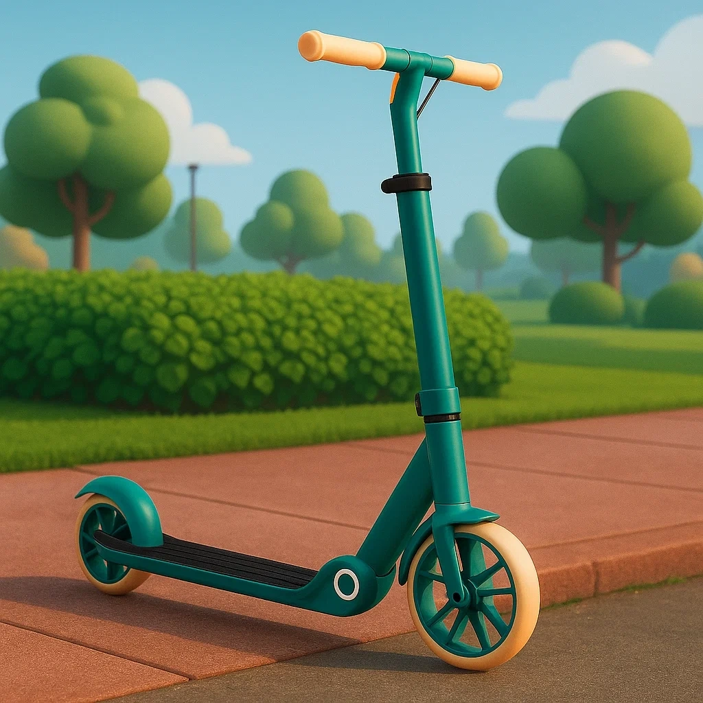 Türkisgrüner Kinderroller für Kinder von 5 bis 8 Jahren - tJoZEEhw65xG