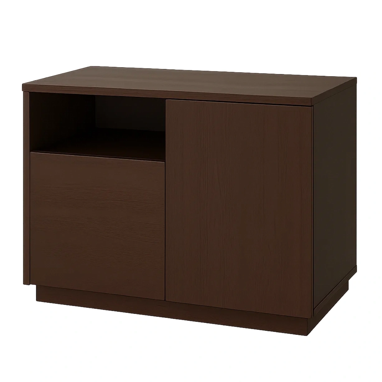 Kücheninsel, Küchenschrank mit offenem Regal und Tür, Maße 80 x 40 x 60 cm, für die heimische Küche. - 2tGJMCbxEGJV