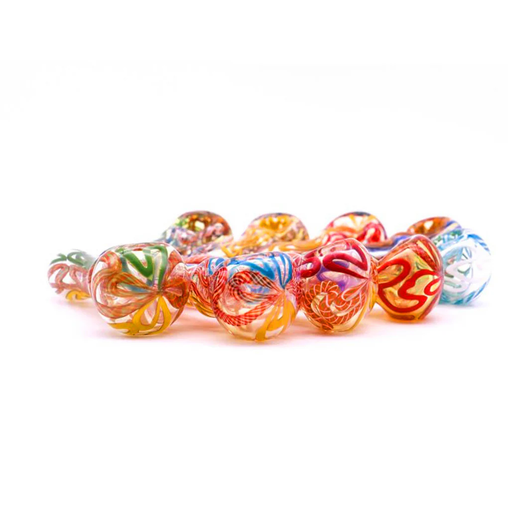 Glass Smoking Pipe Glass Smoking Pipe Manufacture Hand-Blown Spoon Pipe | 4 Inch Gift wrap