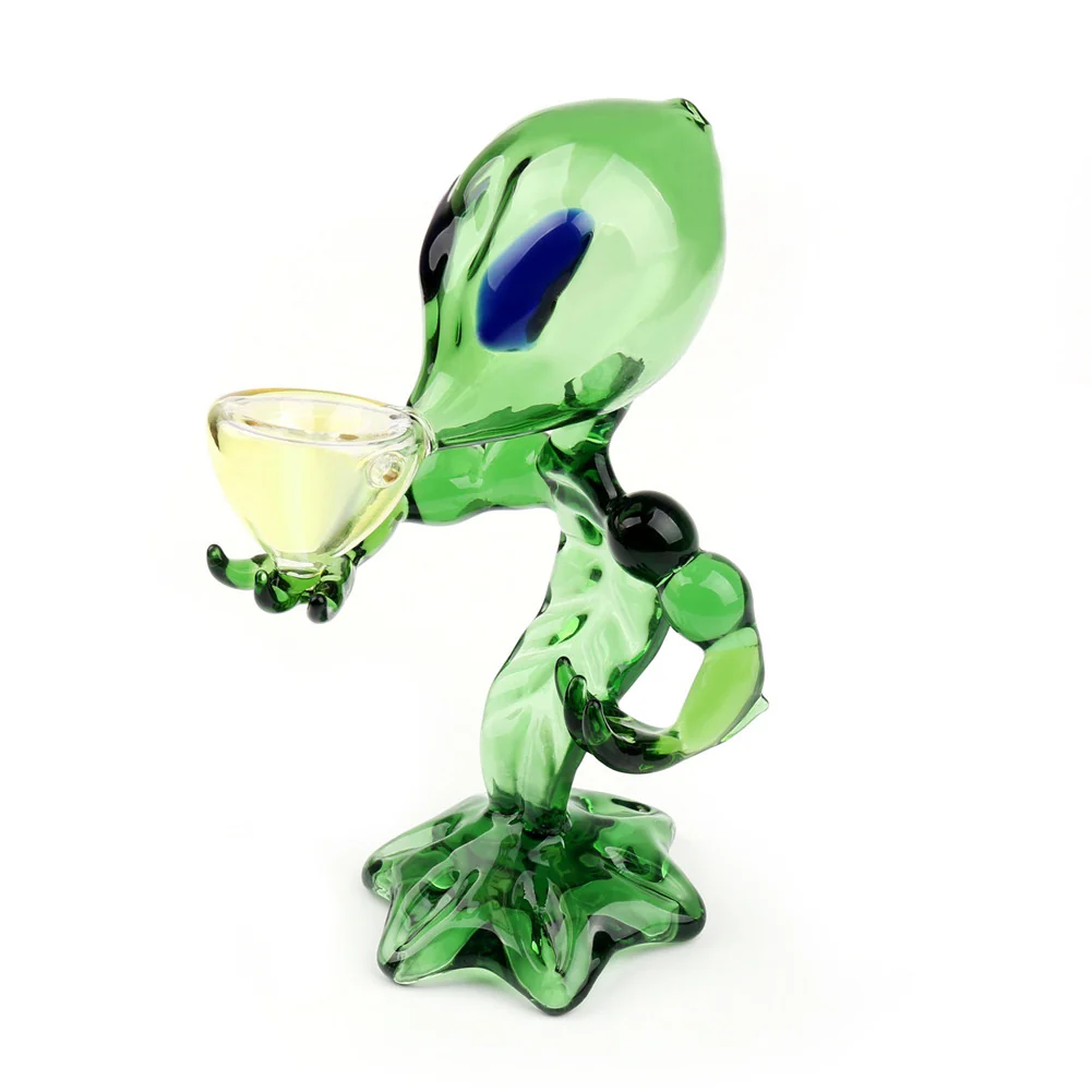 Glass Bong Water Bubbler - 15cm Tall - RORA