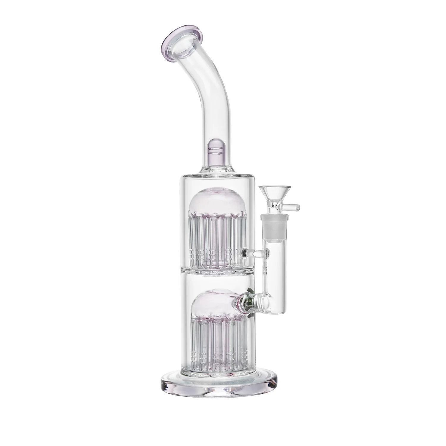 Glass Bong with Double Tree Perc | 11 inch - RORA