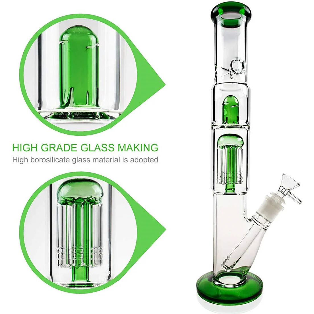 Glass Bong | 14.5mm 17inch - RORA