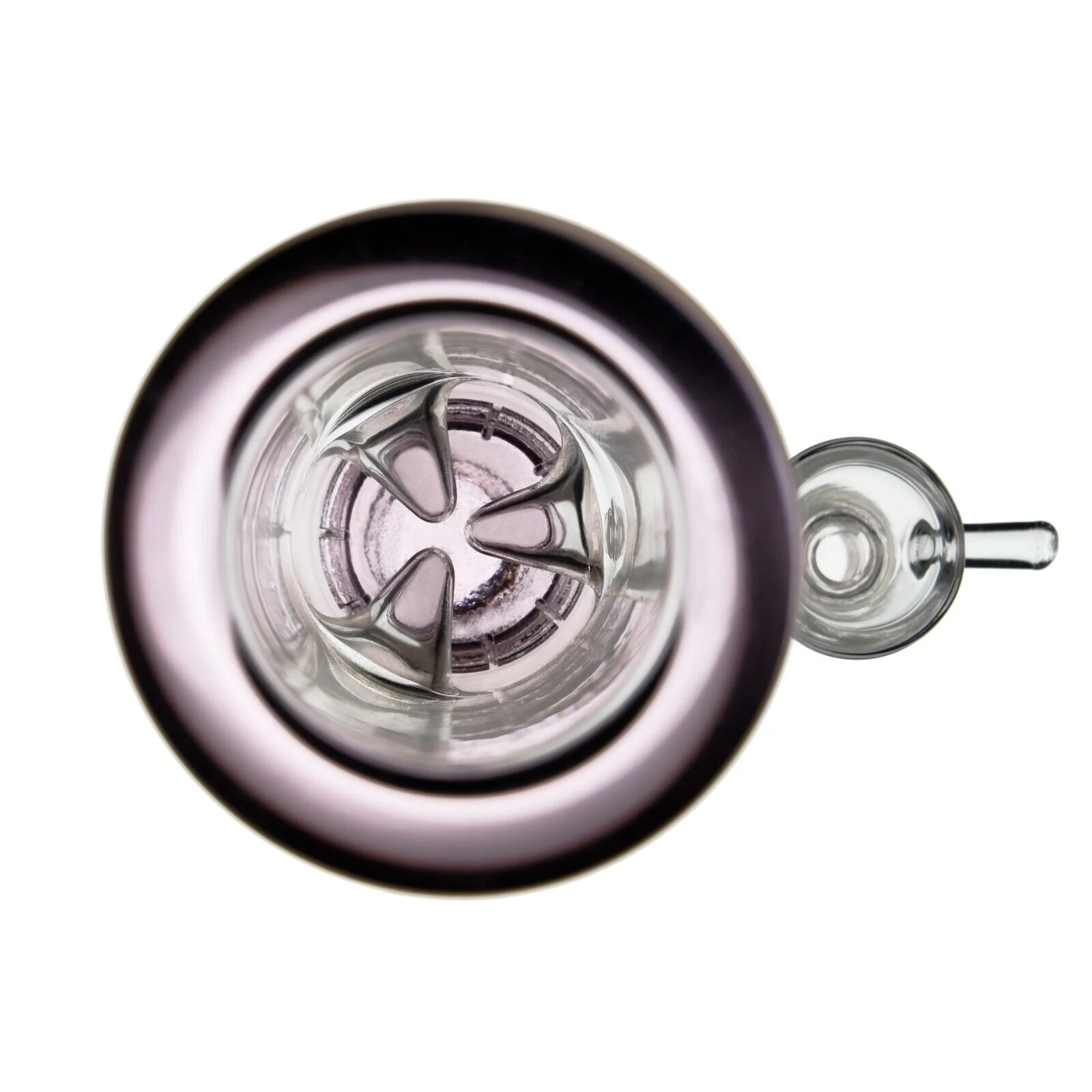 Pink Honeycomb Turbine Glass Bongs | 18mm 16inch - RORA