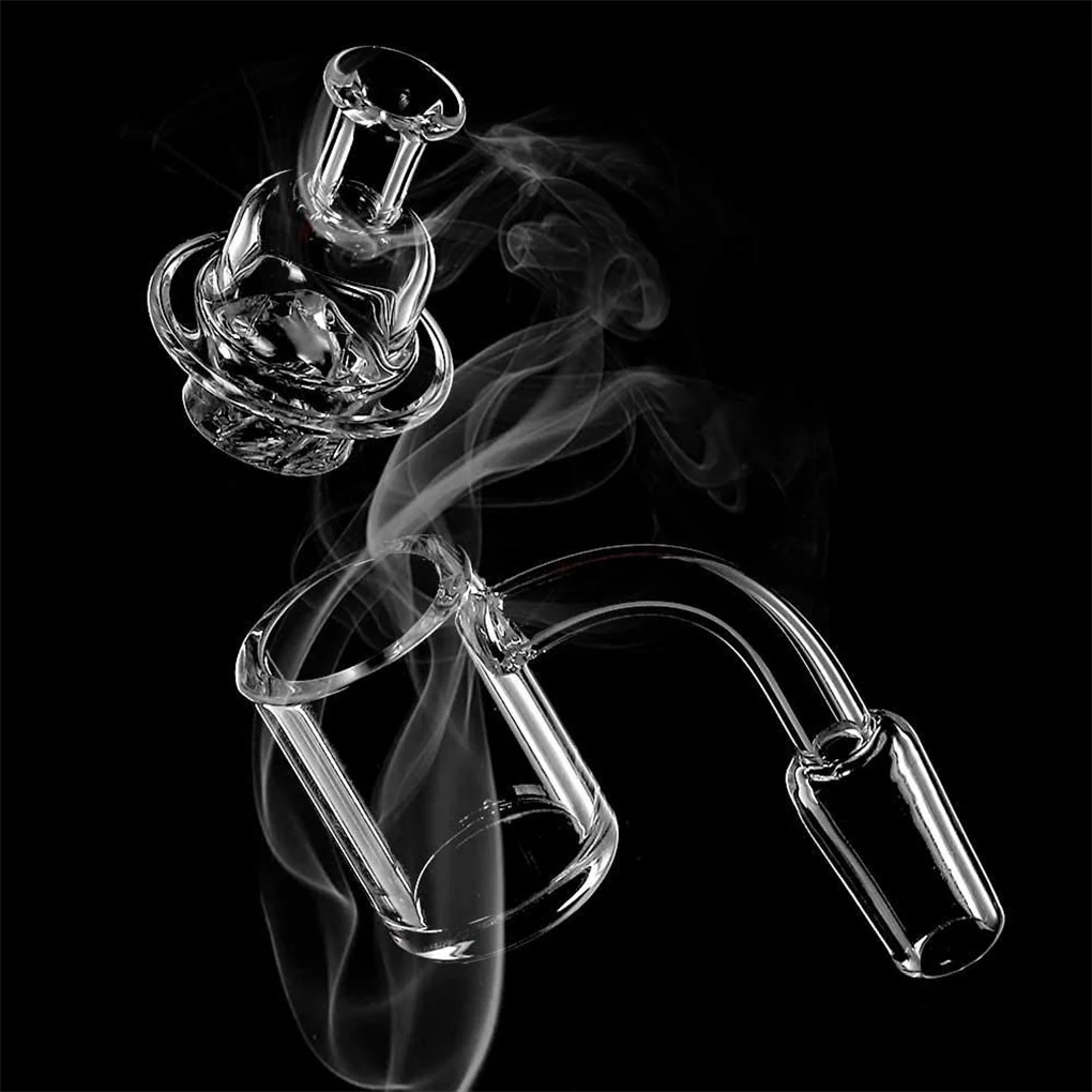 Quartz Banger Glass Cap Bong with Glow Ball | 3.7 Inch