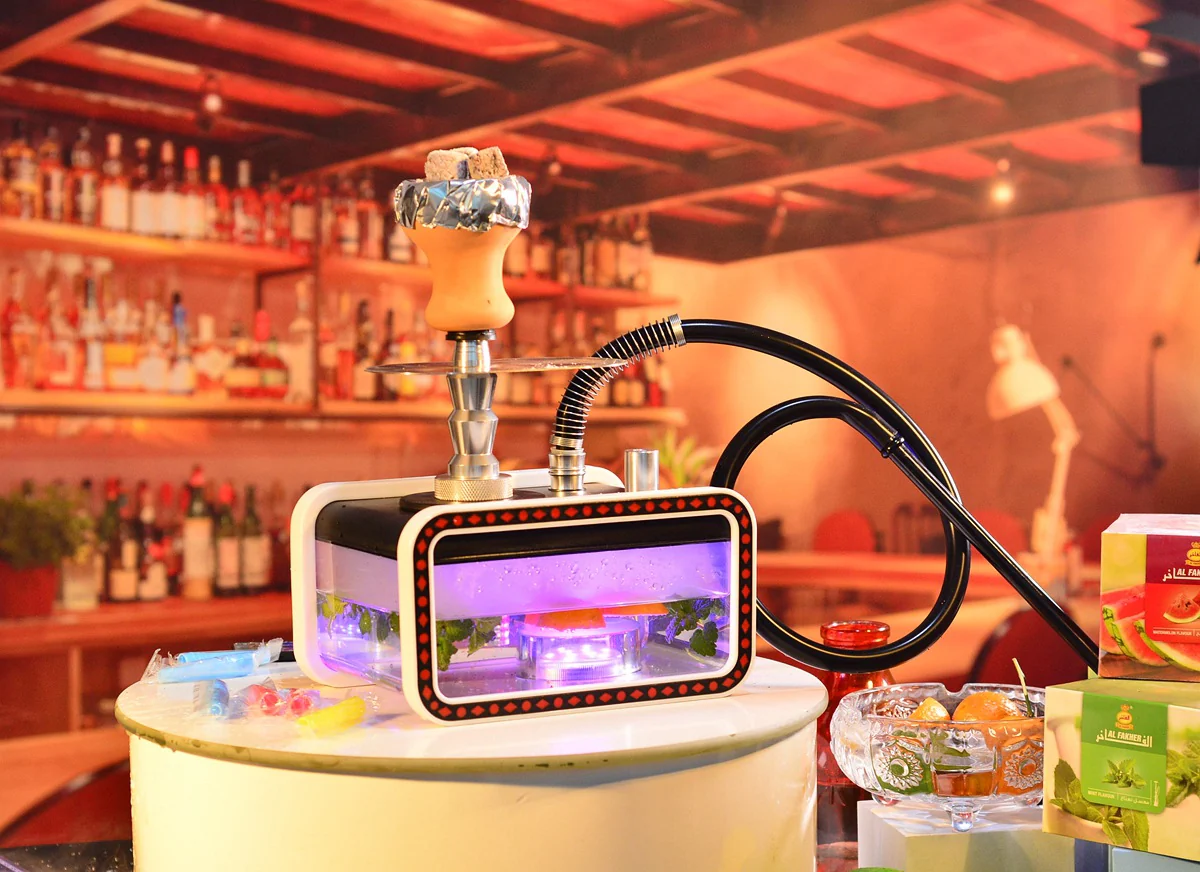 Arabic hookah New acrylic hookah set single tube - RORA