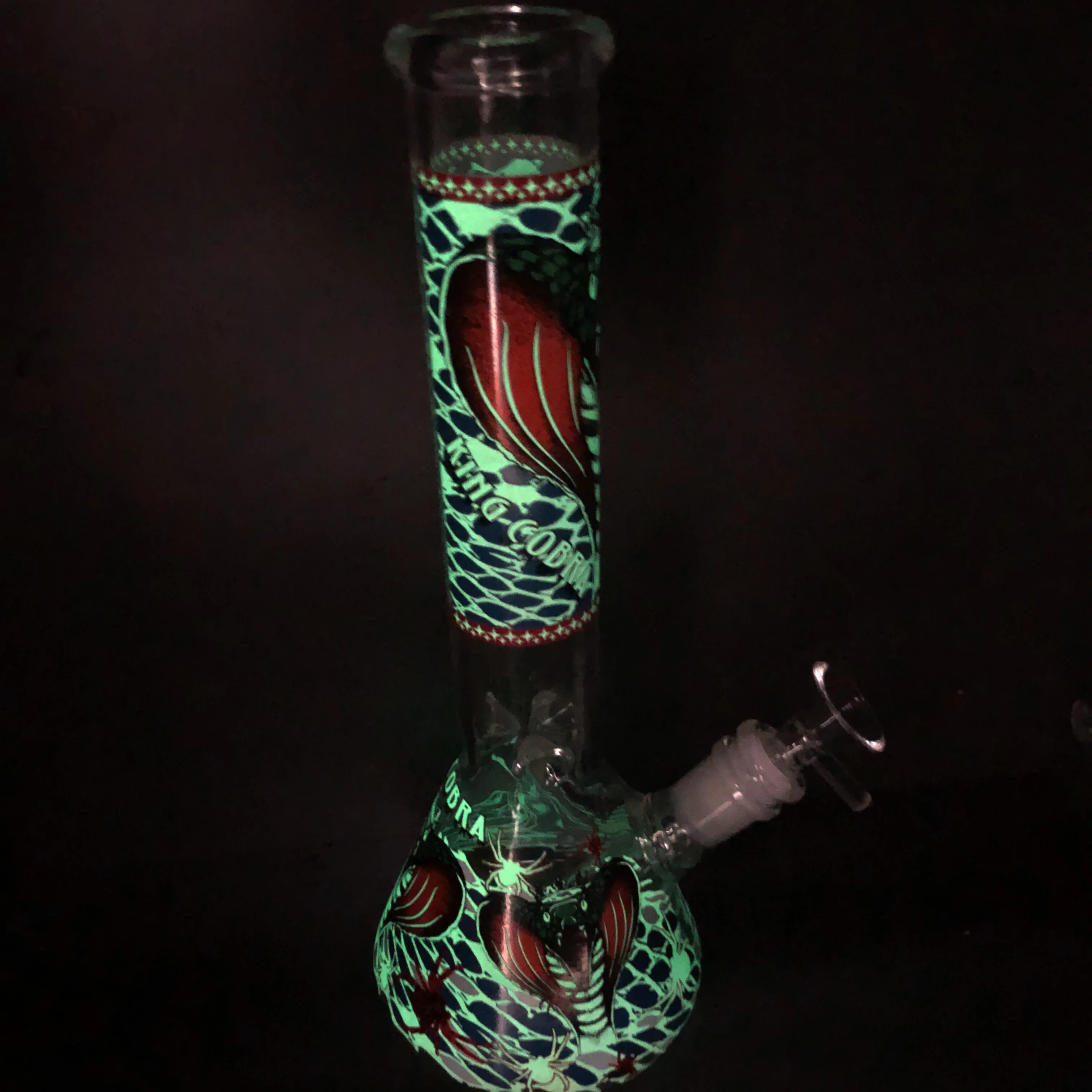 King Cobra Beaker Ice Bong |  11 inch - RORA