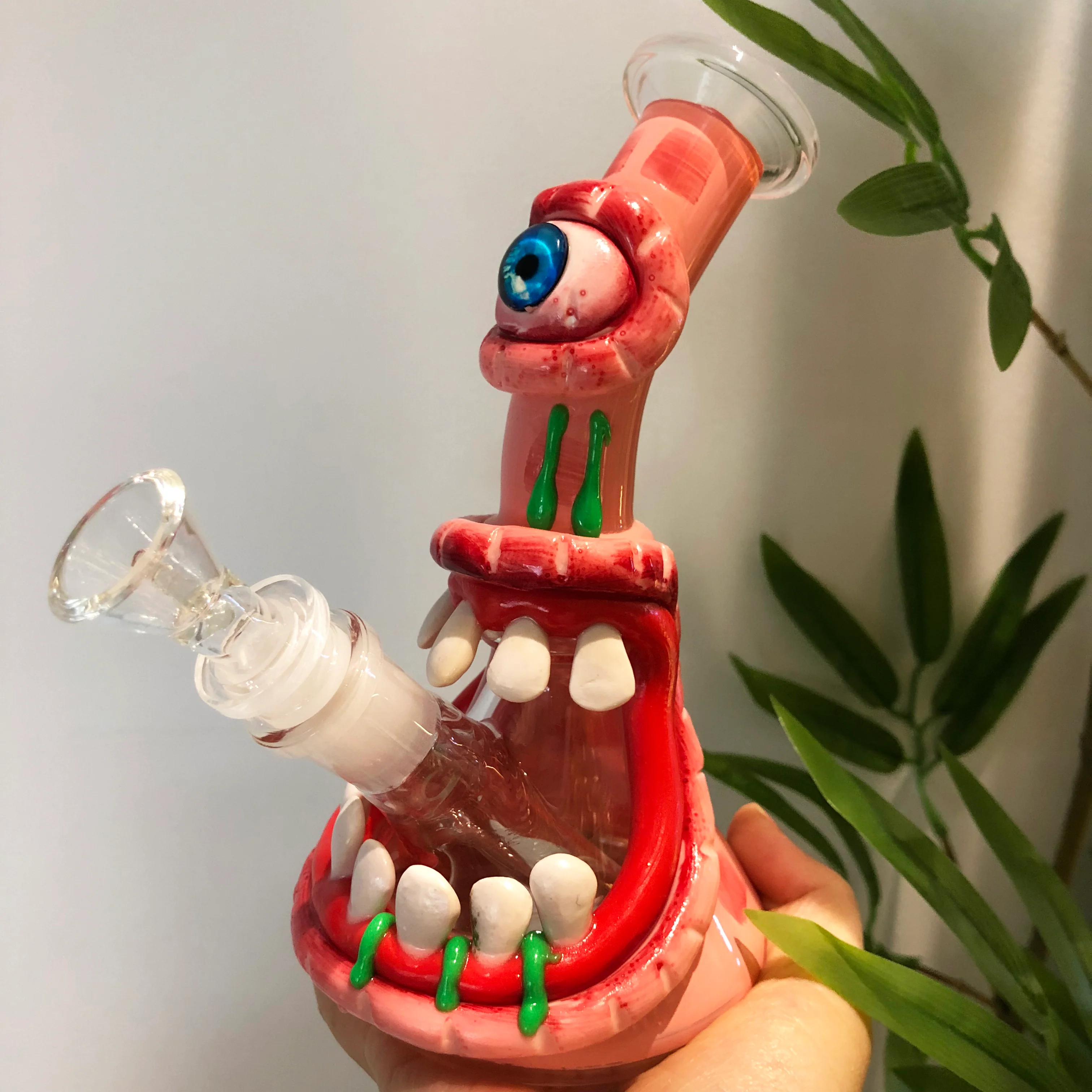 Monster Design Hookah Glass Water Bong | 7